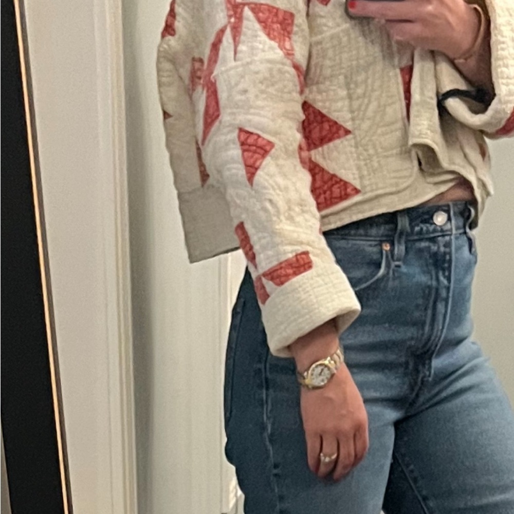 Vintage Upcycled Quit Jacket - Picture 6 of 6